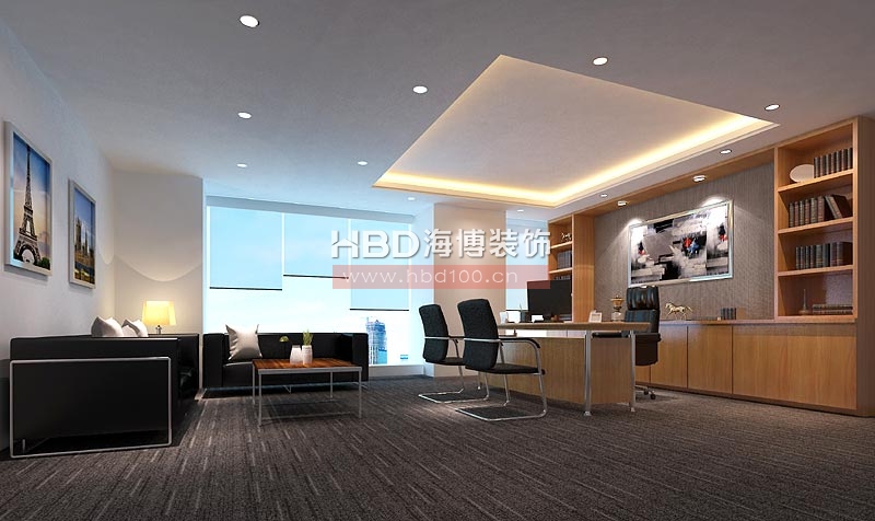 廣州誠(chéng)琛投資咨詢公司辦公室裝修 經(jīng)理辦公室