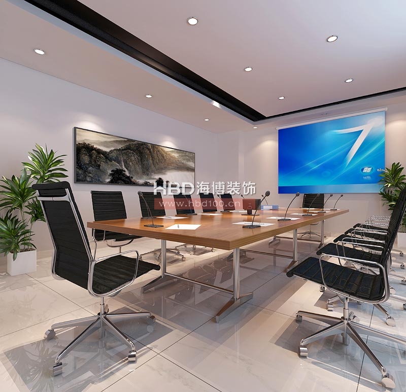 金合力服裝公司會議室裝修設(shè)計