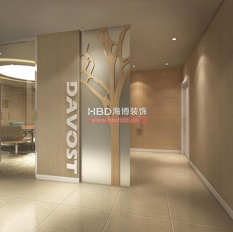 巔峰旅游規(guī)劃設(shè)計院廣州分公司辦公室裝修 玄關(guān)