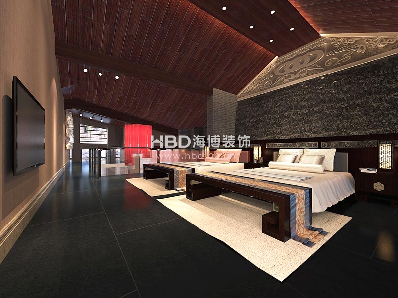 日熙貿(mào)易公司會所設(shè)計 休息室