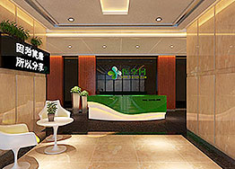 海博裝飾簽約珠控高格調大廈辦公室裝修設計（醫(yī)享網絡科技）