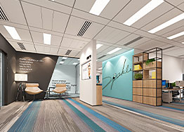 辦公室裝修面積不大，怎么做才能讓空間顯大