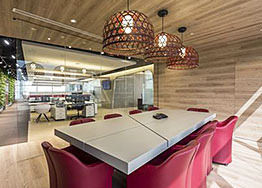 辦公室裝修不復雜，來看看這個案例