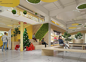 廣州南方學(xué)院商業(yè)廣場(chǎng)設(shè)計(jì)方案   優(yōu)益廣場(chǎng)